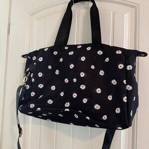 Alice + Olivia Weekender Travel Bag: Daisy Dot Print